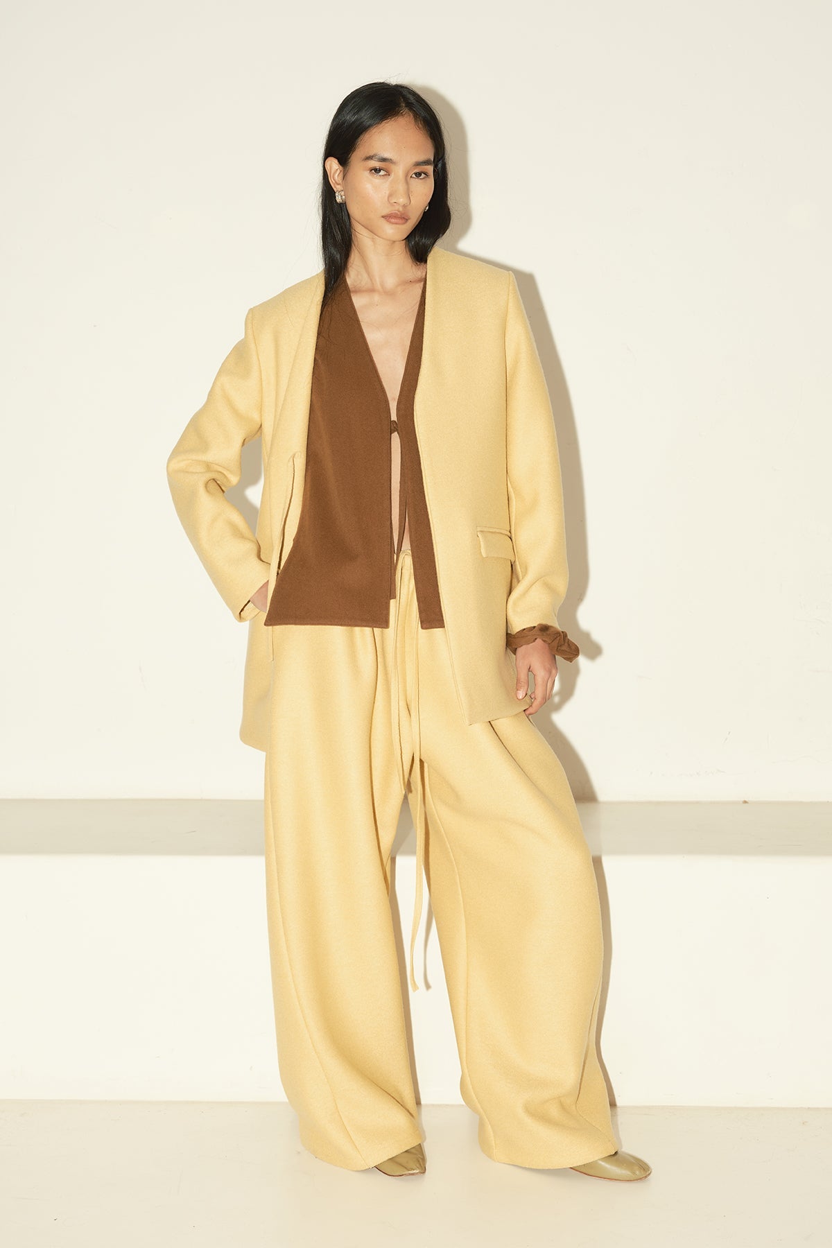 Datura Senso Blazer - Butter