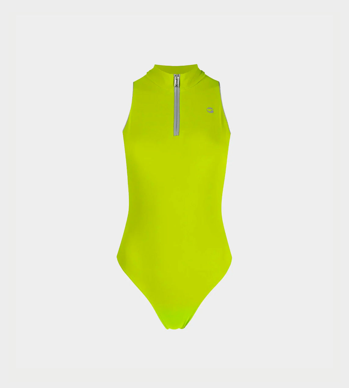 Coperni C+ Zipped Sleeveless Bodysuit - Apple Green