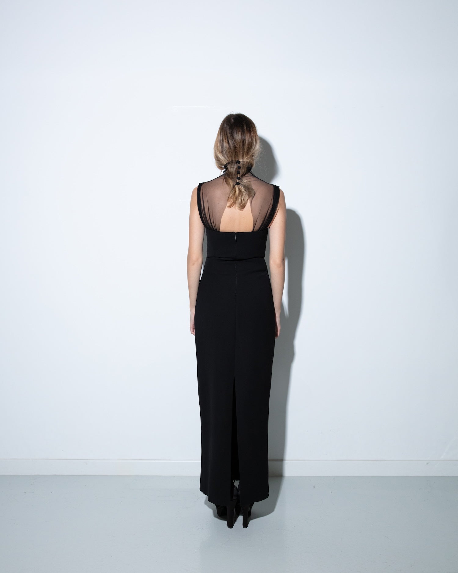 Maet Cambri Long Dress - Black