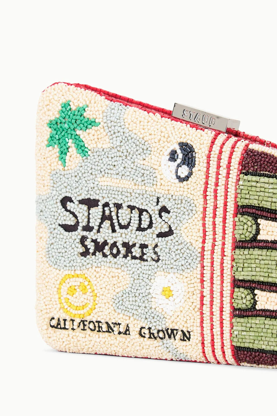 Staud Carmella Beaded Clutch - California Grown