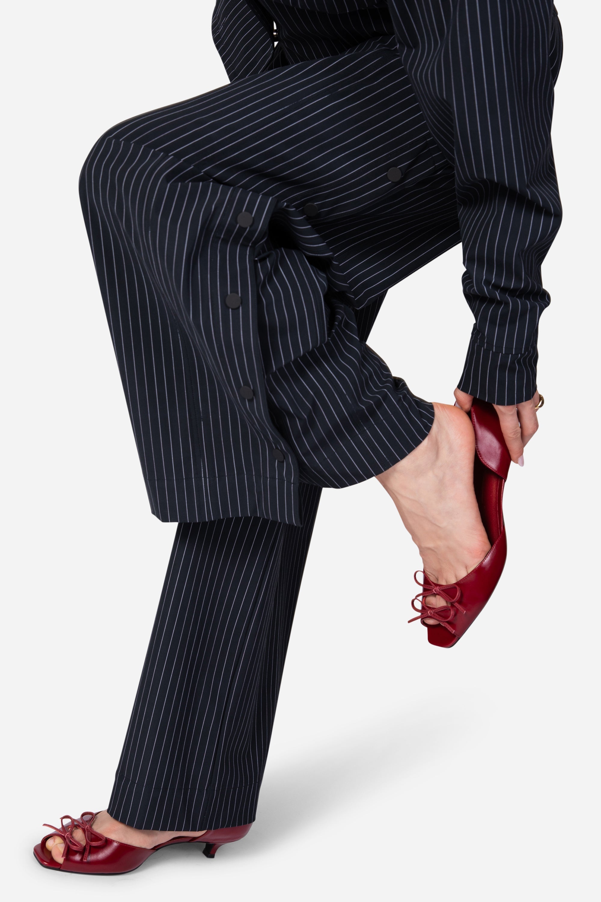 "INTENTIONALLY __________." Carol Peep Toe Kitten Heel