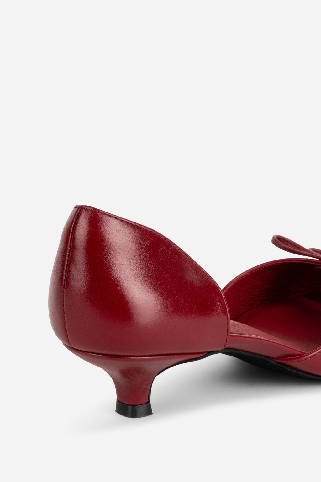 "INTENTIONALLY __________." Carol Peep Toe Kitten Heel