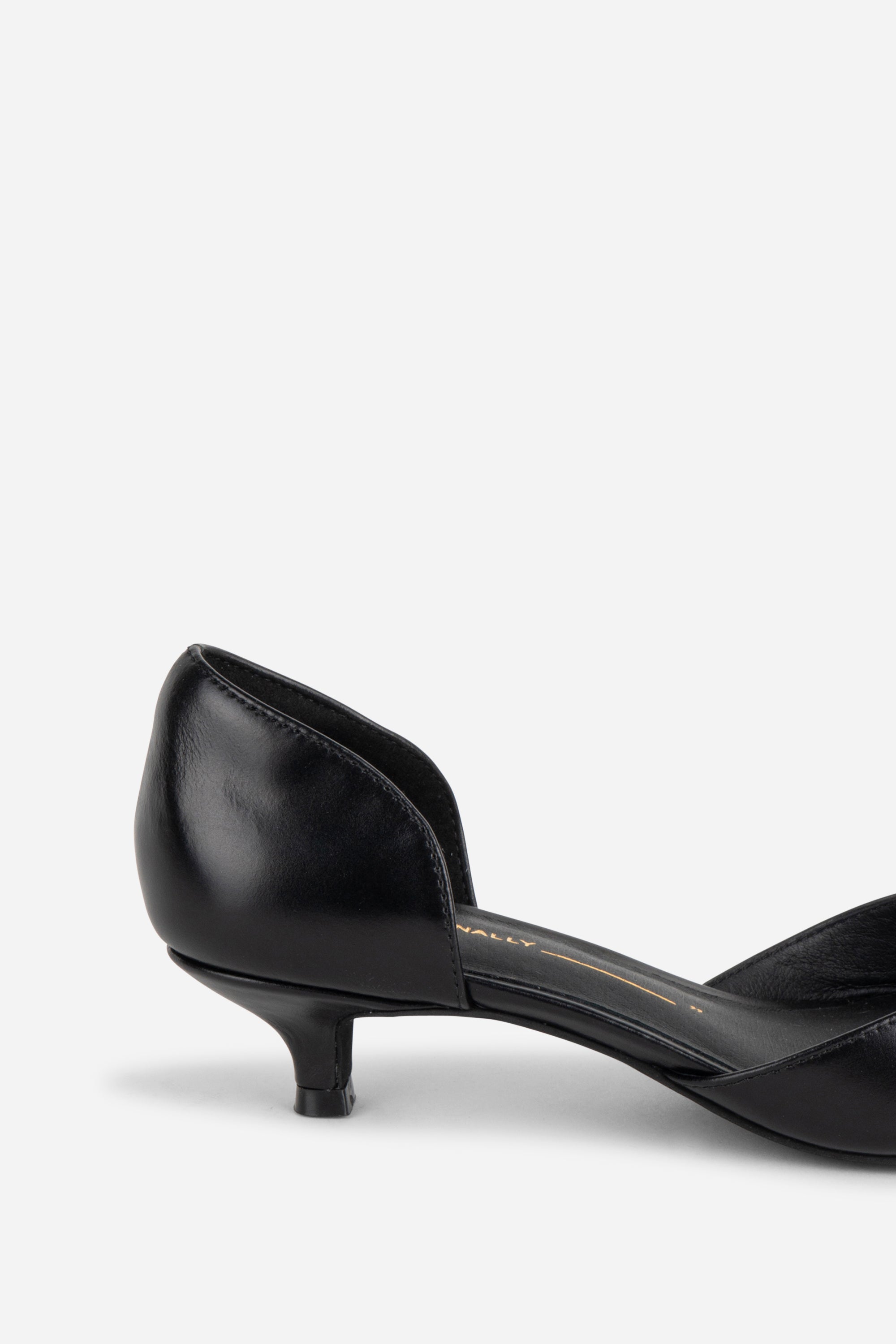 "INTENTIONALLY __________." Carol Peep Toe Kitten Heel