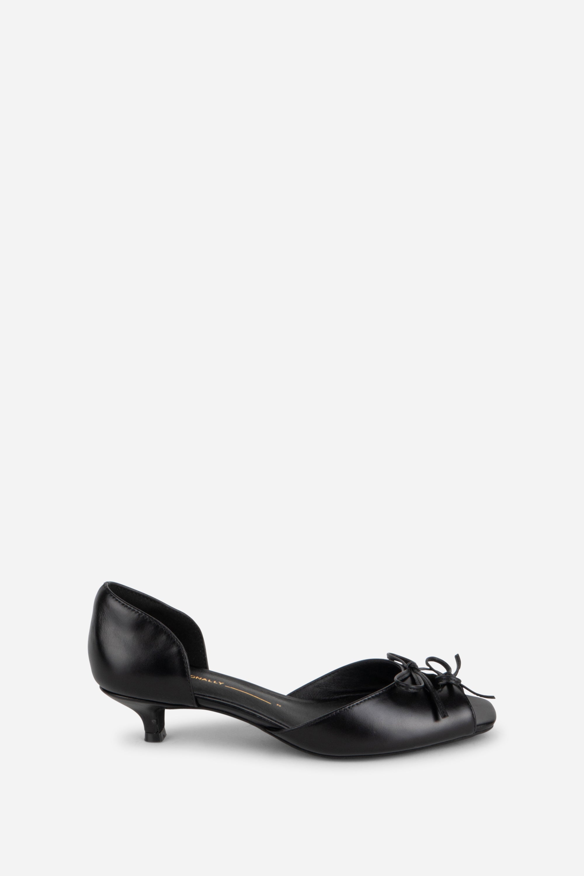 "INTENTIONALLY __________." Carol Peep Toe Kitten Heel