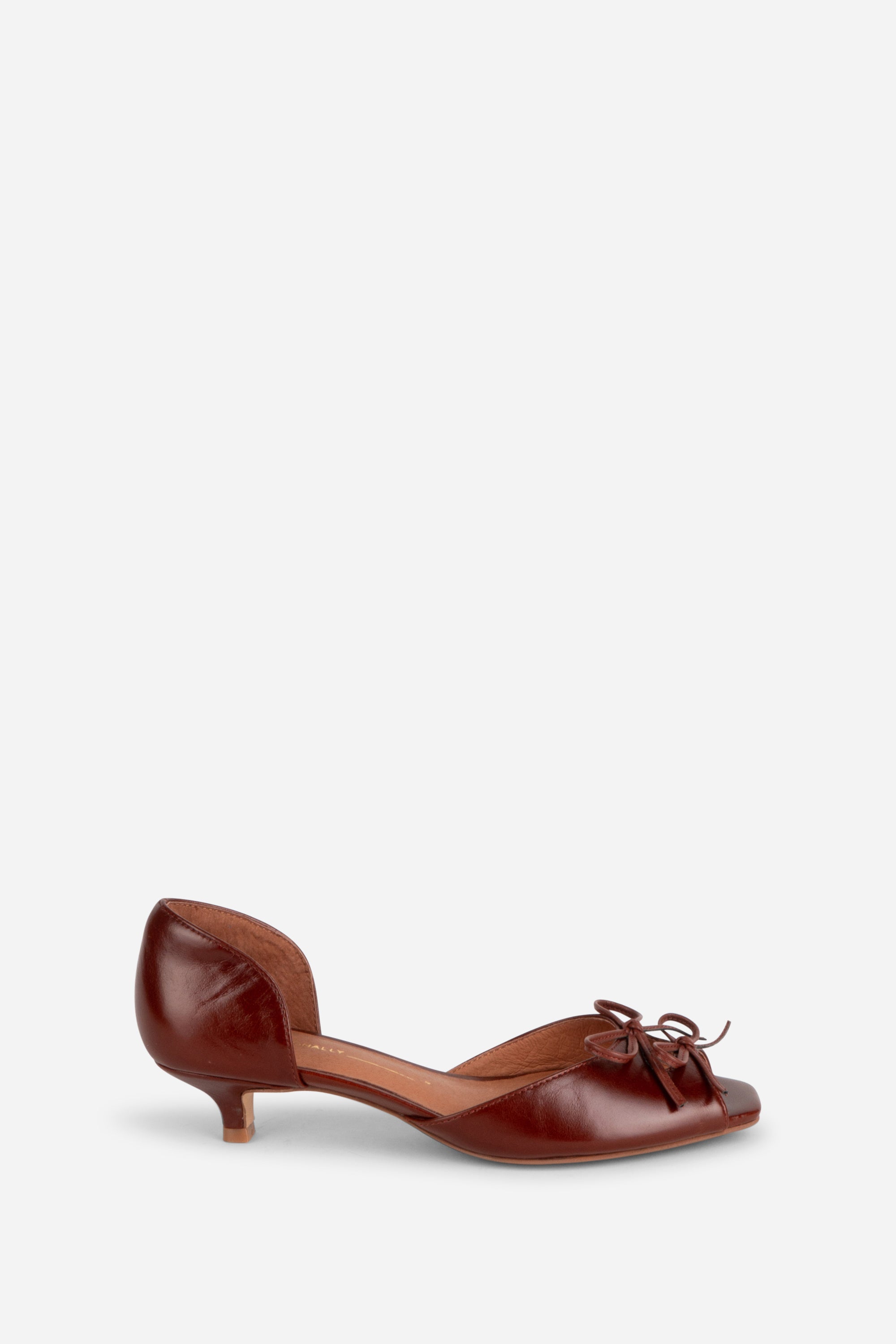 "INTENTIONALLY __________." Carol Peep Toe Kitten Heel