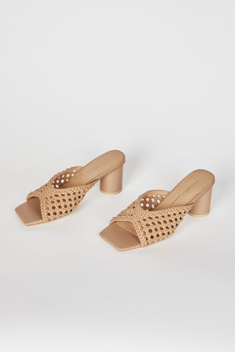 "INTENTIONALLY __________." Cassandra Vegan Heel