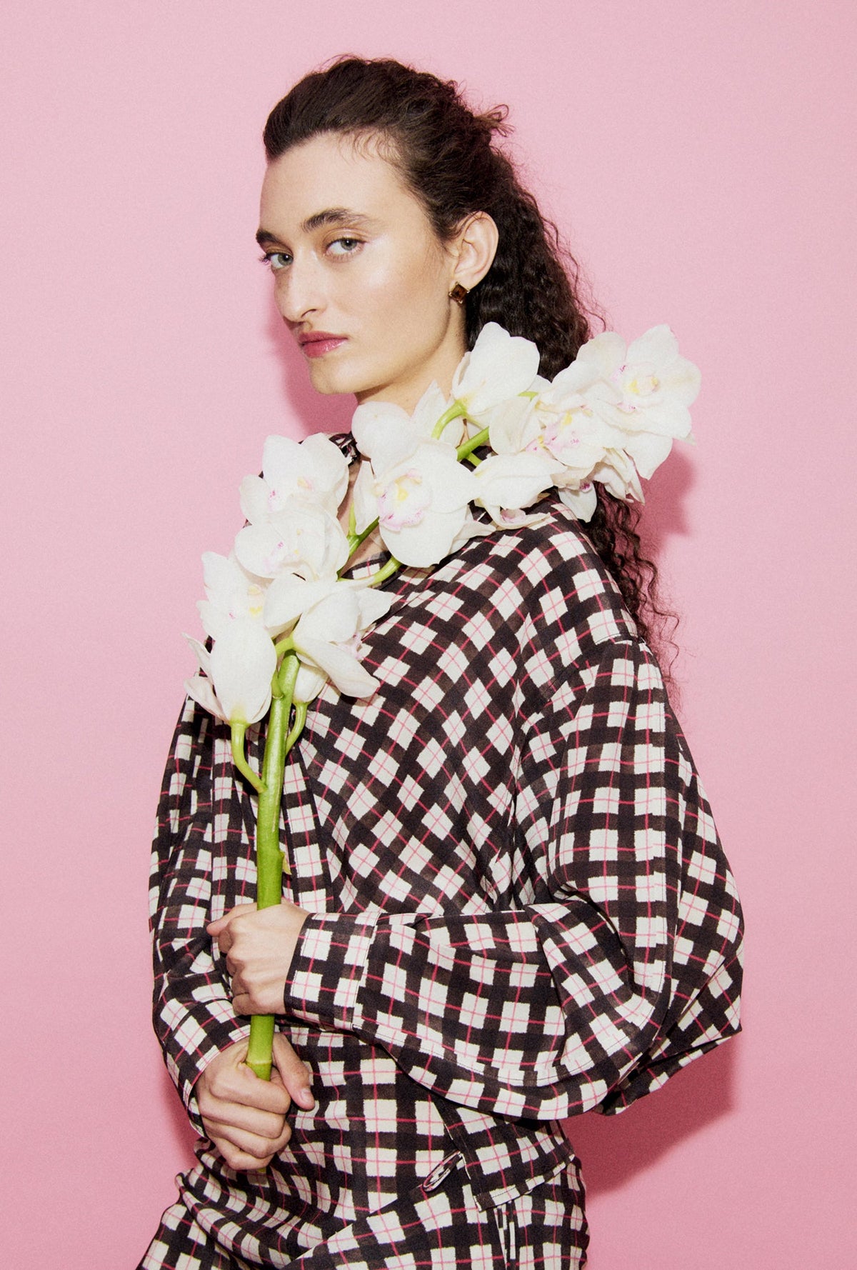Silk Laundry CDC Crossover Shirt - Luna Gingham