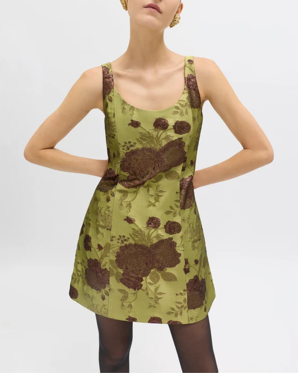 Atelier Delphine Cecily Dress - Citron Floral
