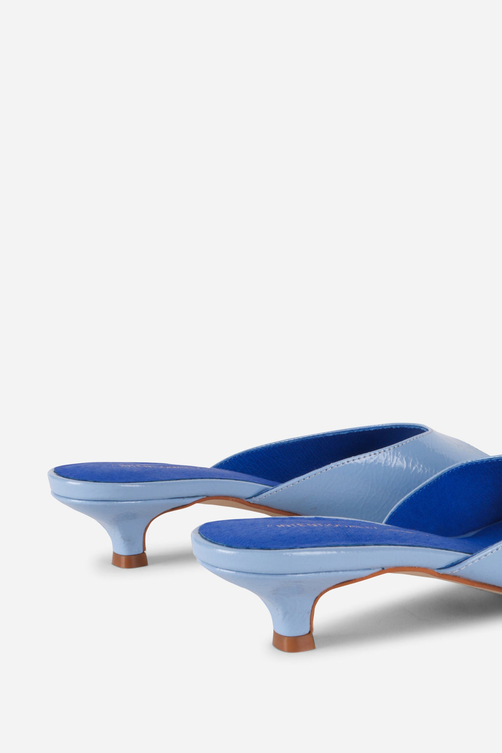 "INTENTIONALLY __________." Cee Kitten Heel Mule Shoes