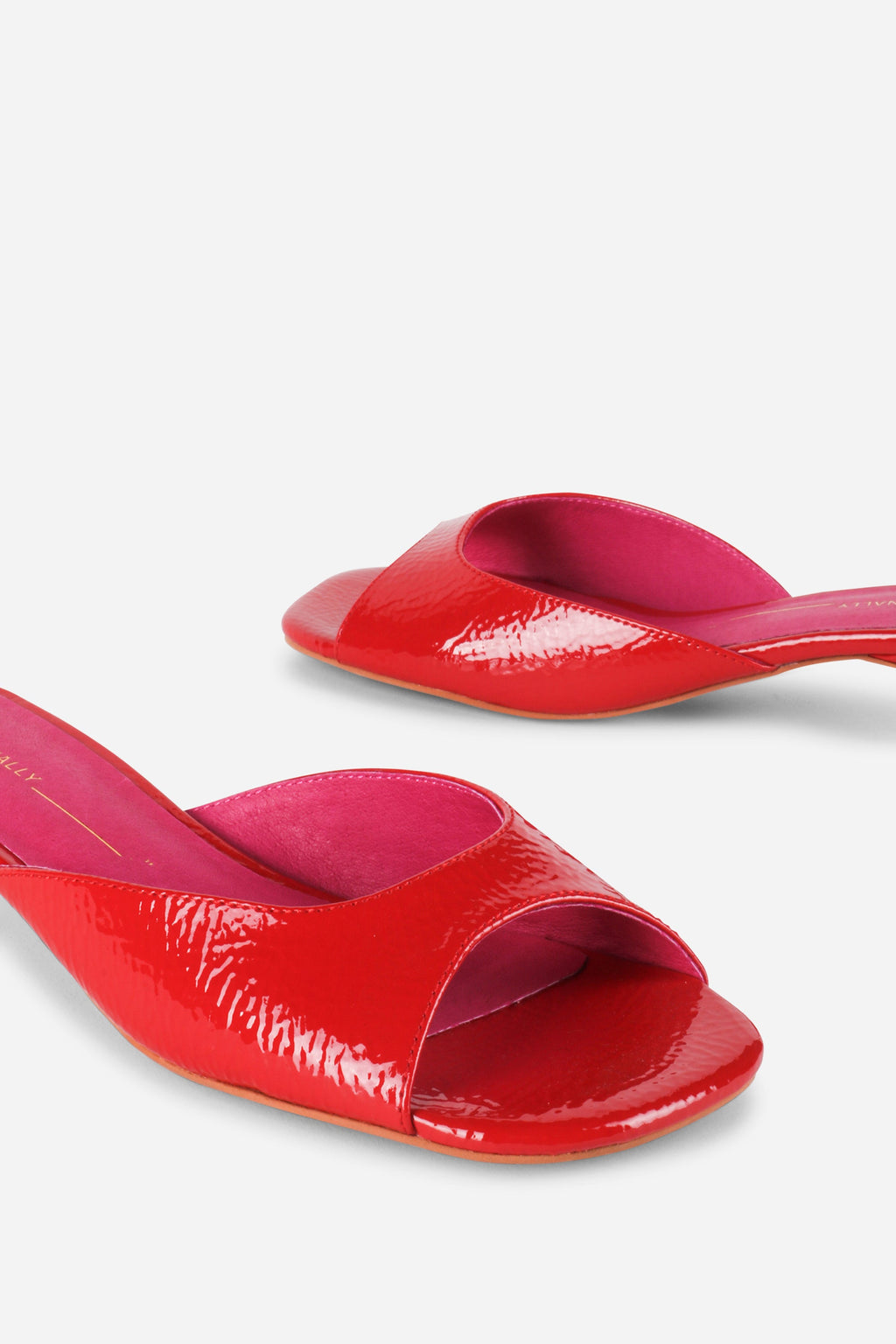 "INTENTIONALLY __________." Cee Kitten Heel Mule Shoes