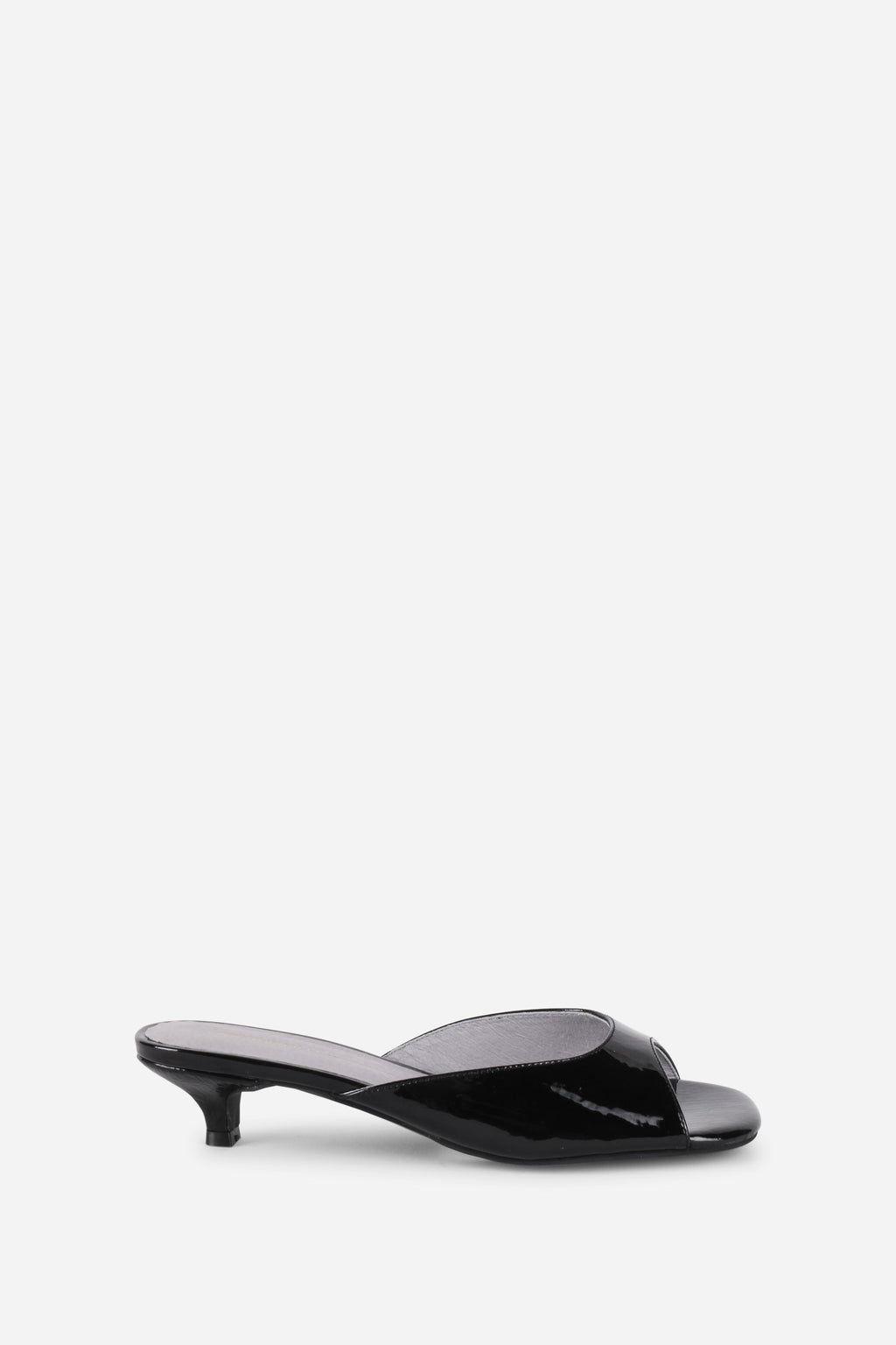 "INTENTIONALLY __________." Cee Kitten Heel Mule Shoes