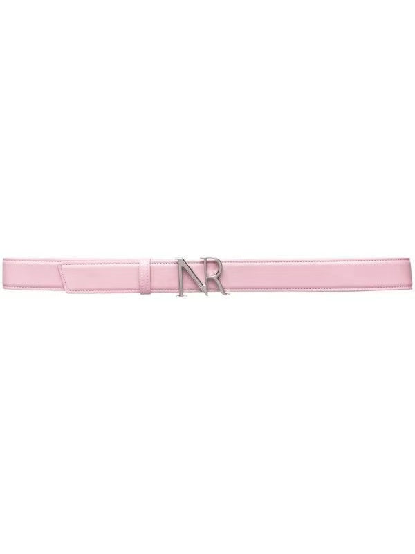 Nina Ricci Ceinture Leather Belt - Rose