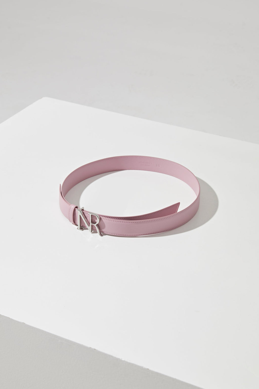 Nina Ricci Ceinture Leather Belt - Rose
