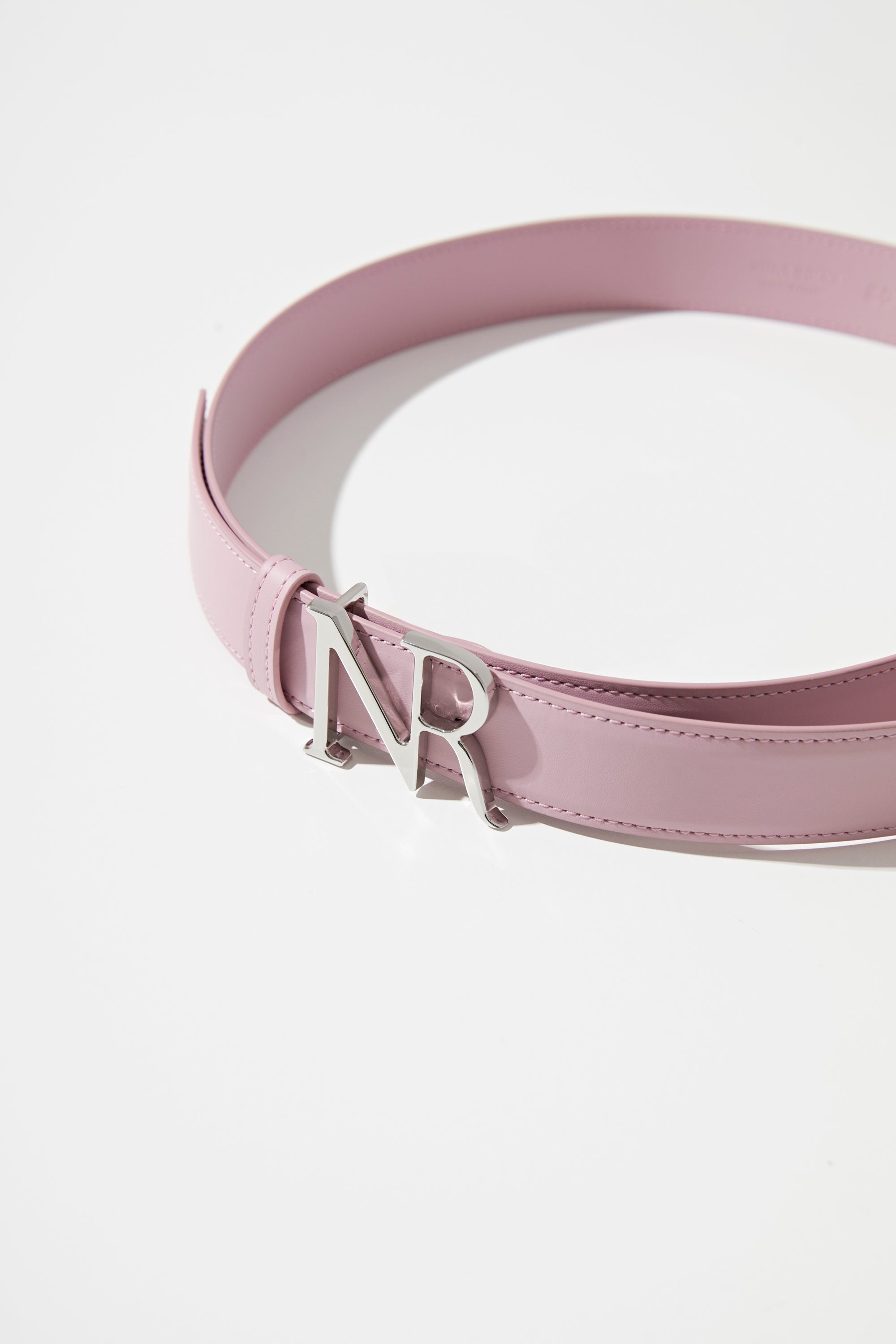 Nina Ricci Ceinture Leather Belt - Rose