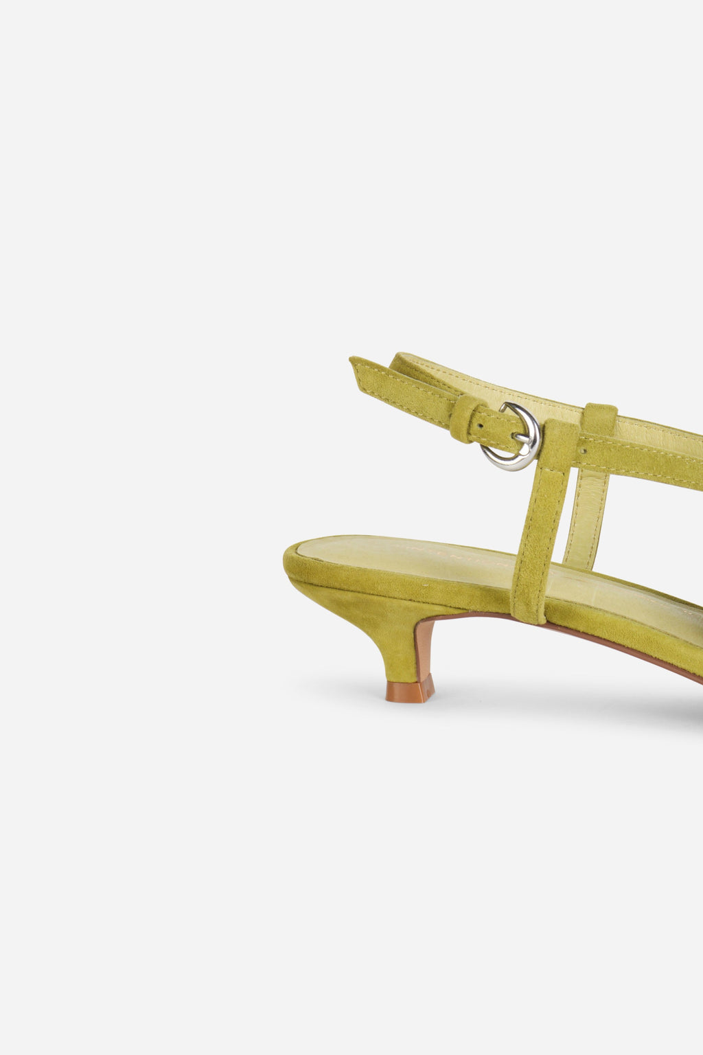INTENTIONALLY __________. Chaperone Fringe Kitten Heel Sandals
