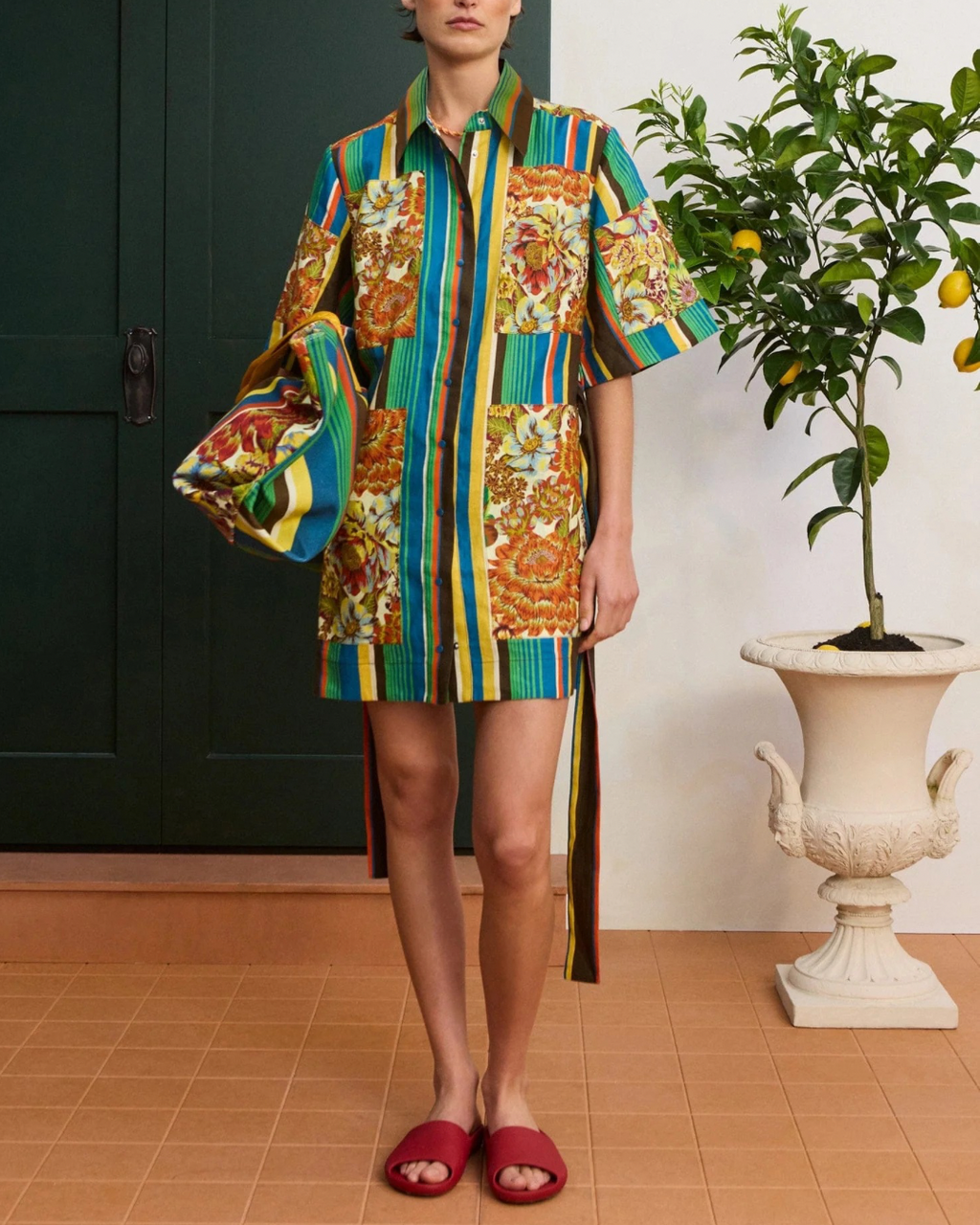 ALÉMAIS Charlie Mini Dress - Multi