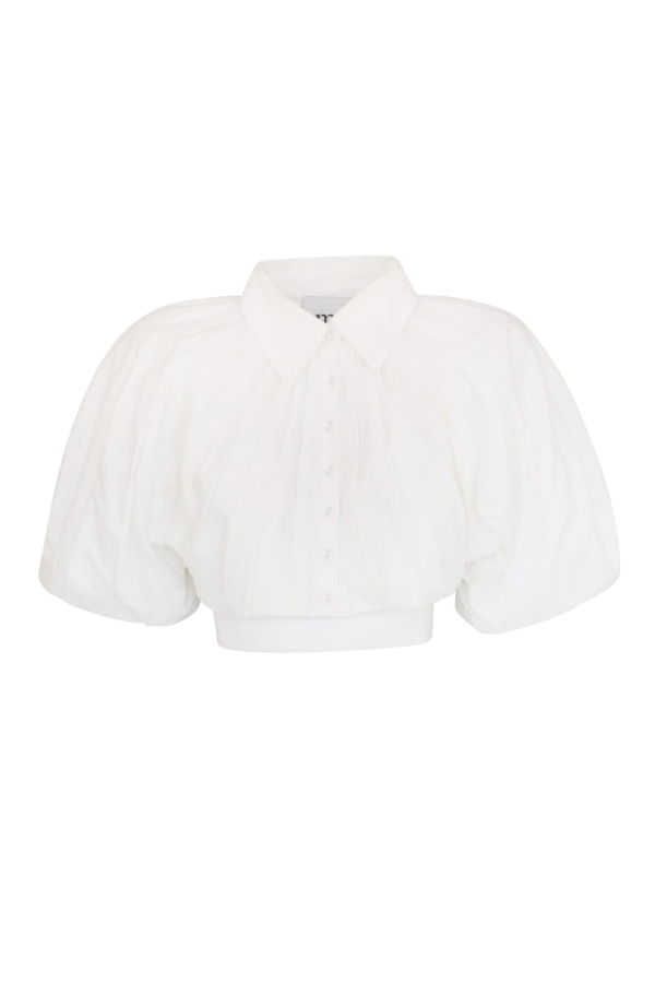MAET Chemiss Puffy Shirt - White