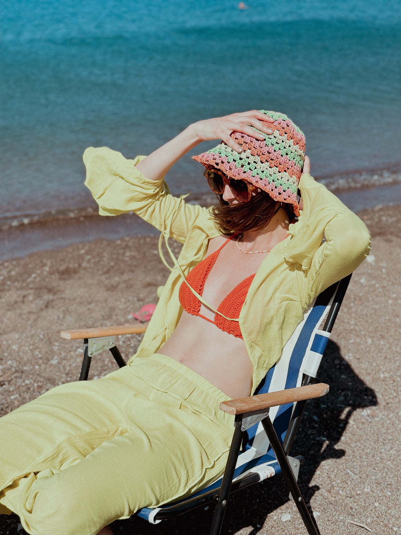 Chillax Rosalita Cotton Top - Sun