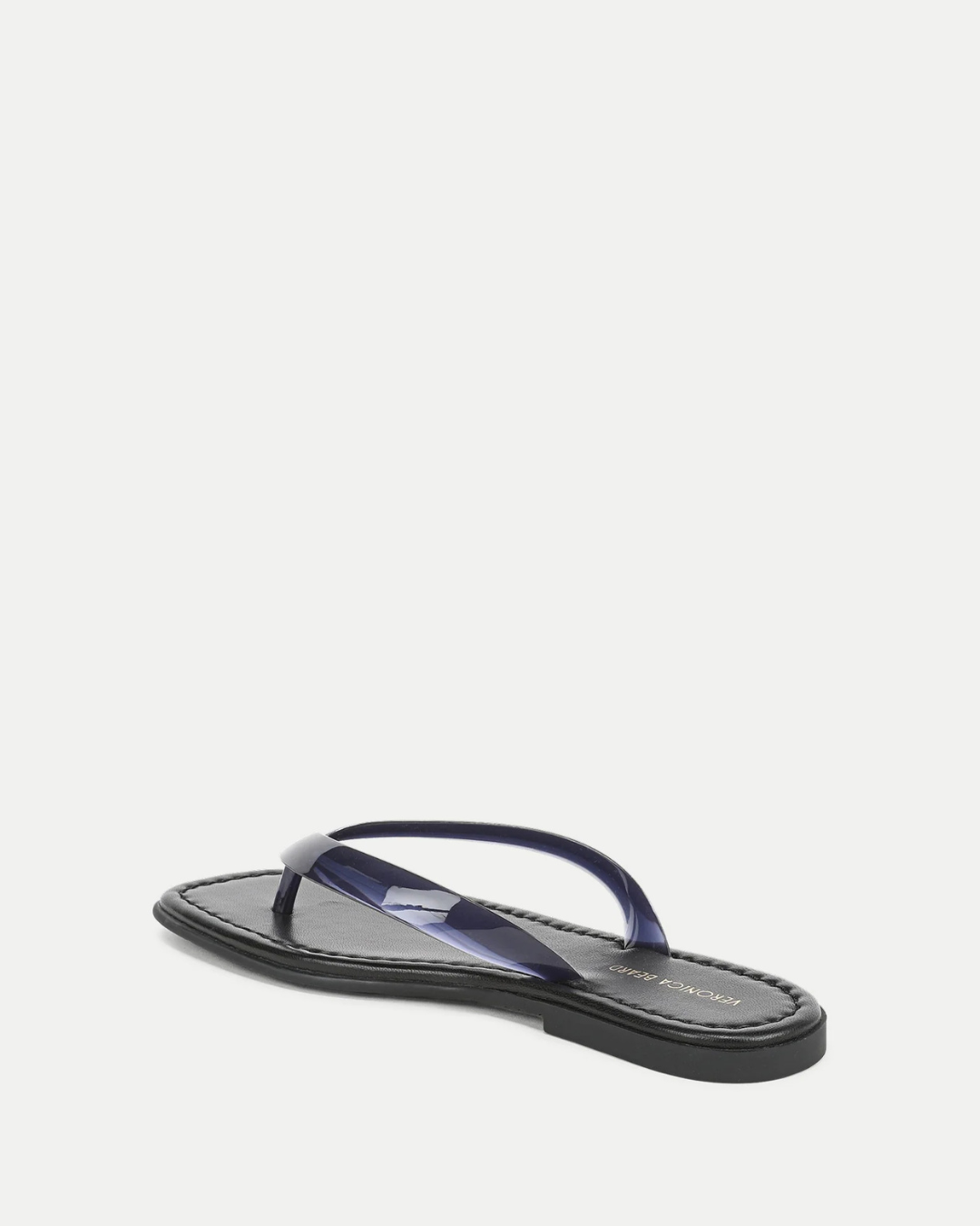 Veronica Beard Clea Jelly Flip Flop Sandal - Navy