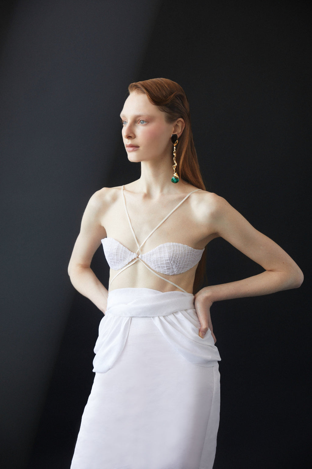 Luisa et La Luna Clemence Bralette Top - Blanc