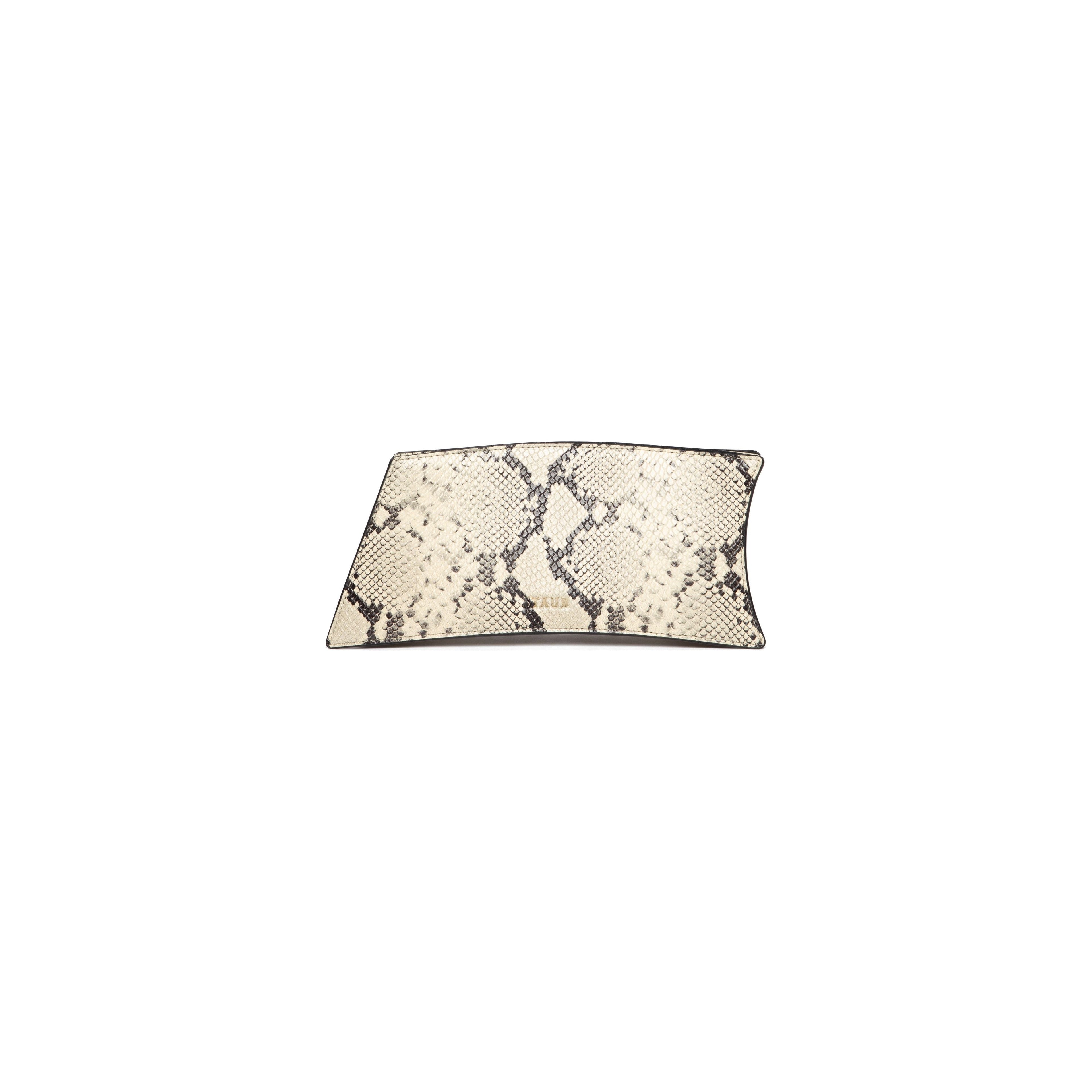 Staud Coco Shoulder Bag - White Snake