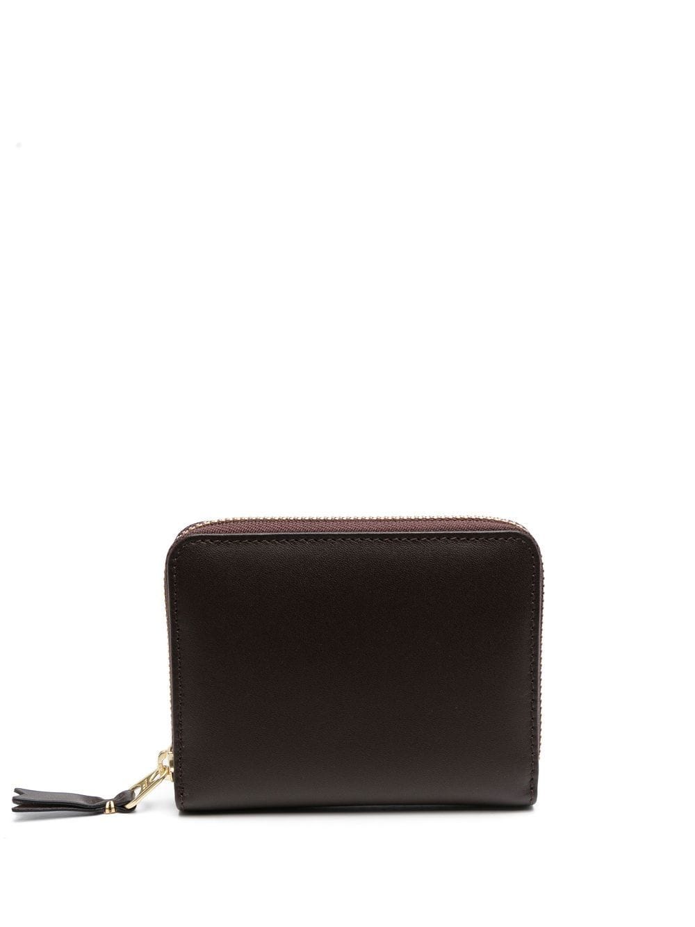 Comme Des Garcons Accordion Card Case Wallet - Brown