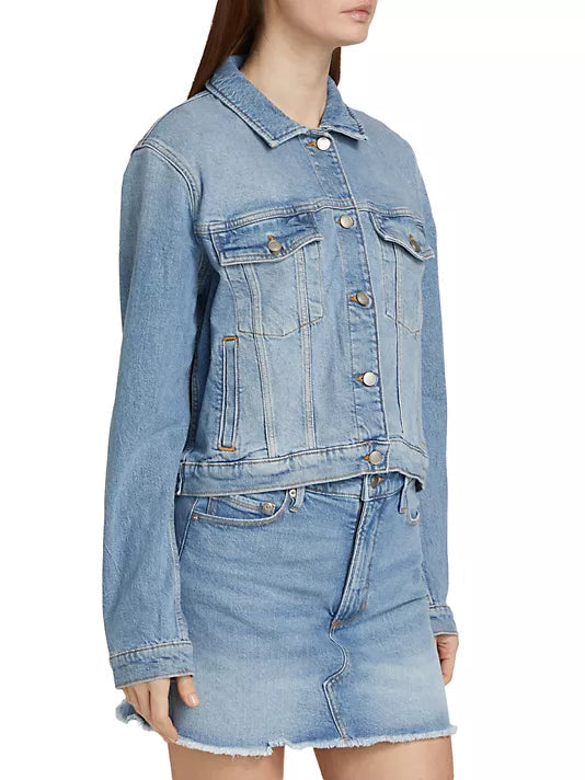 Good American Committed To Fit Jacket - Indigo