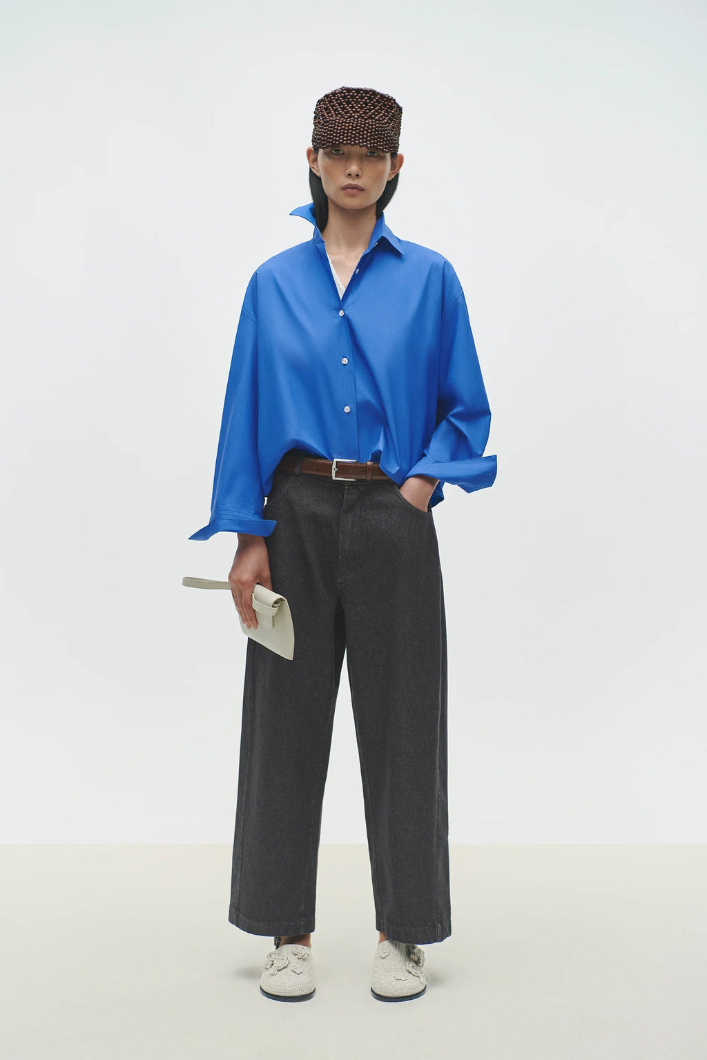 Cordera Denim Straight Pants