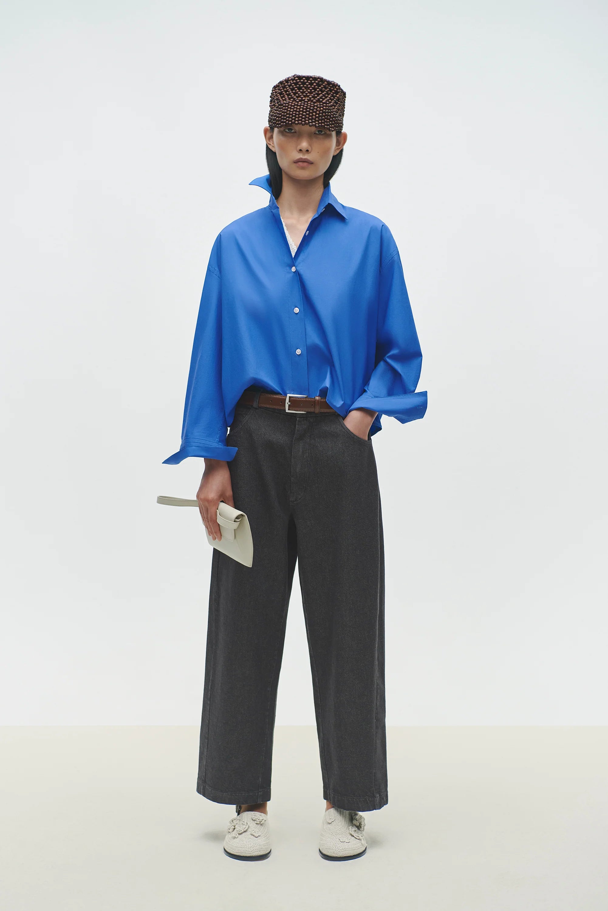 Cordera Denim Straight Pants