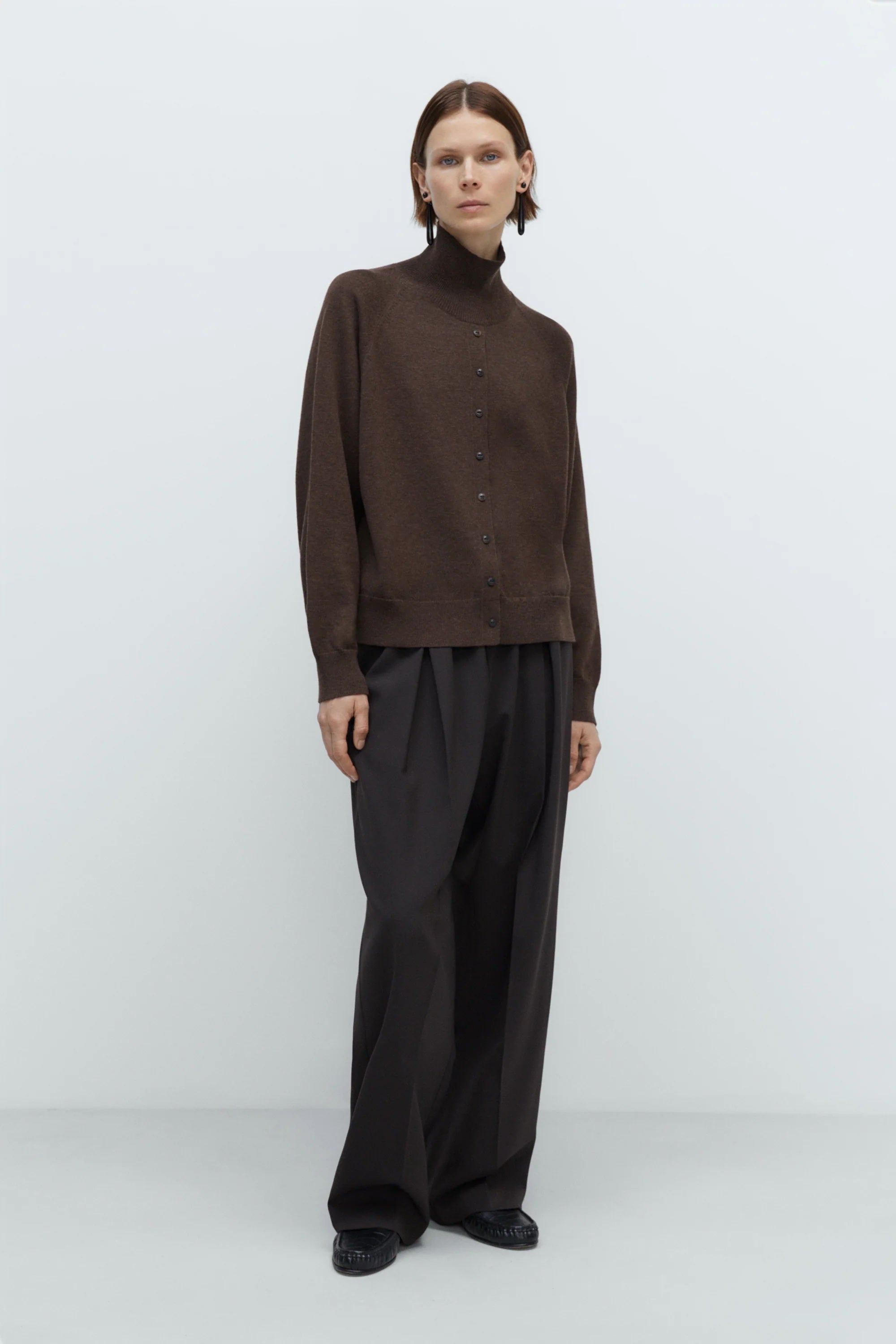 Cordera Merino Wool Buttoned Sweater