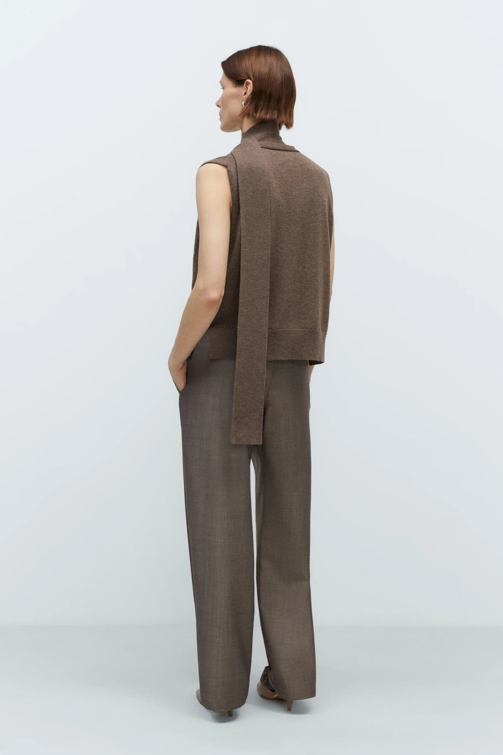 Cordera Merino Wool Lace Waistcoat