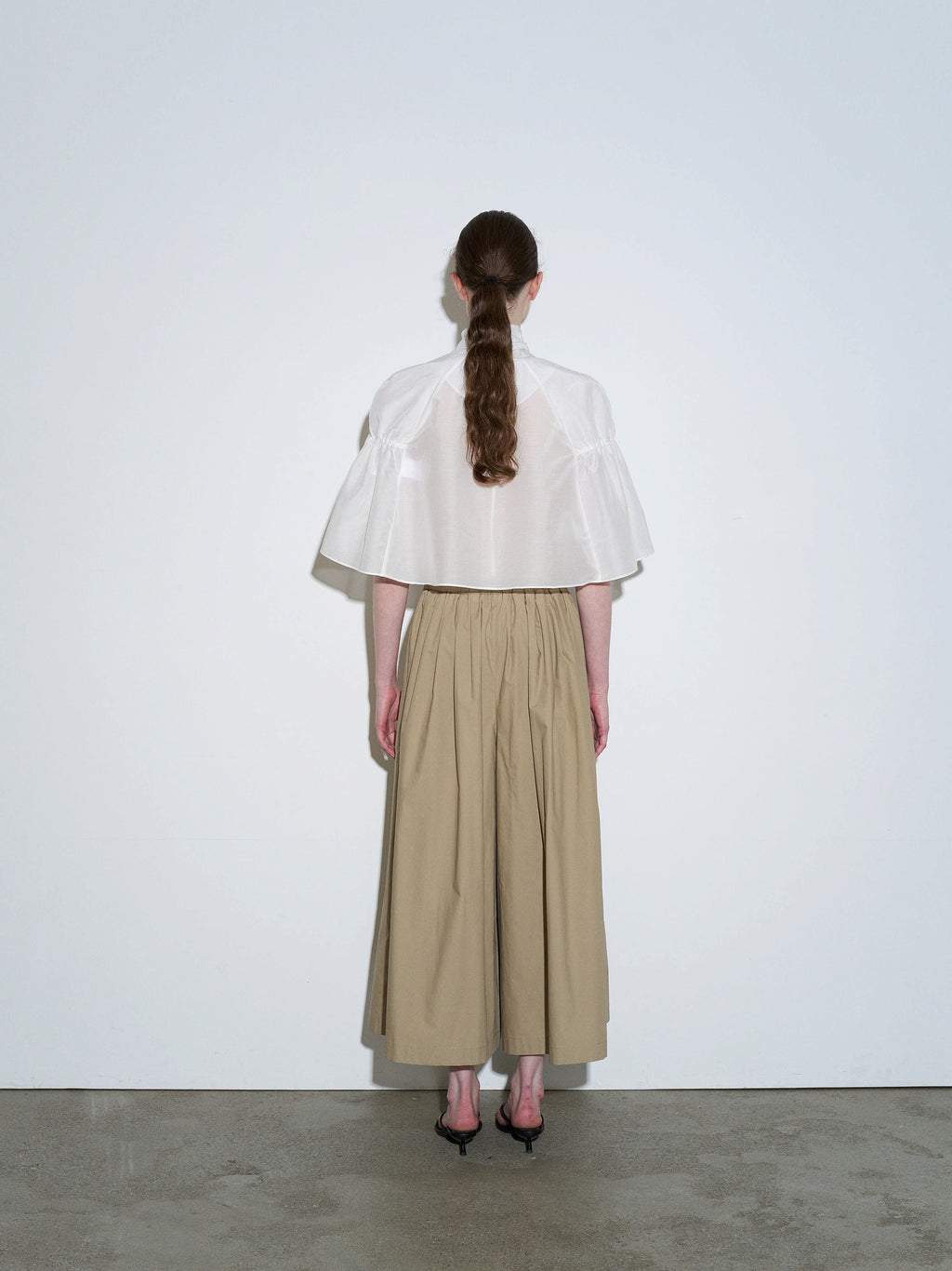 TheLoom Cotton Culotte Pants - Beige
