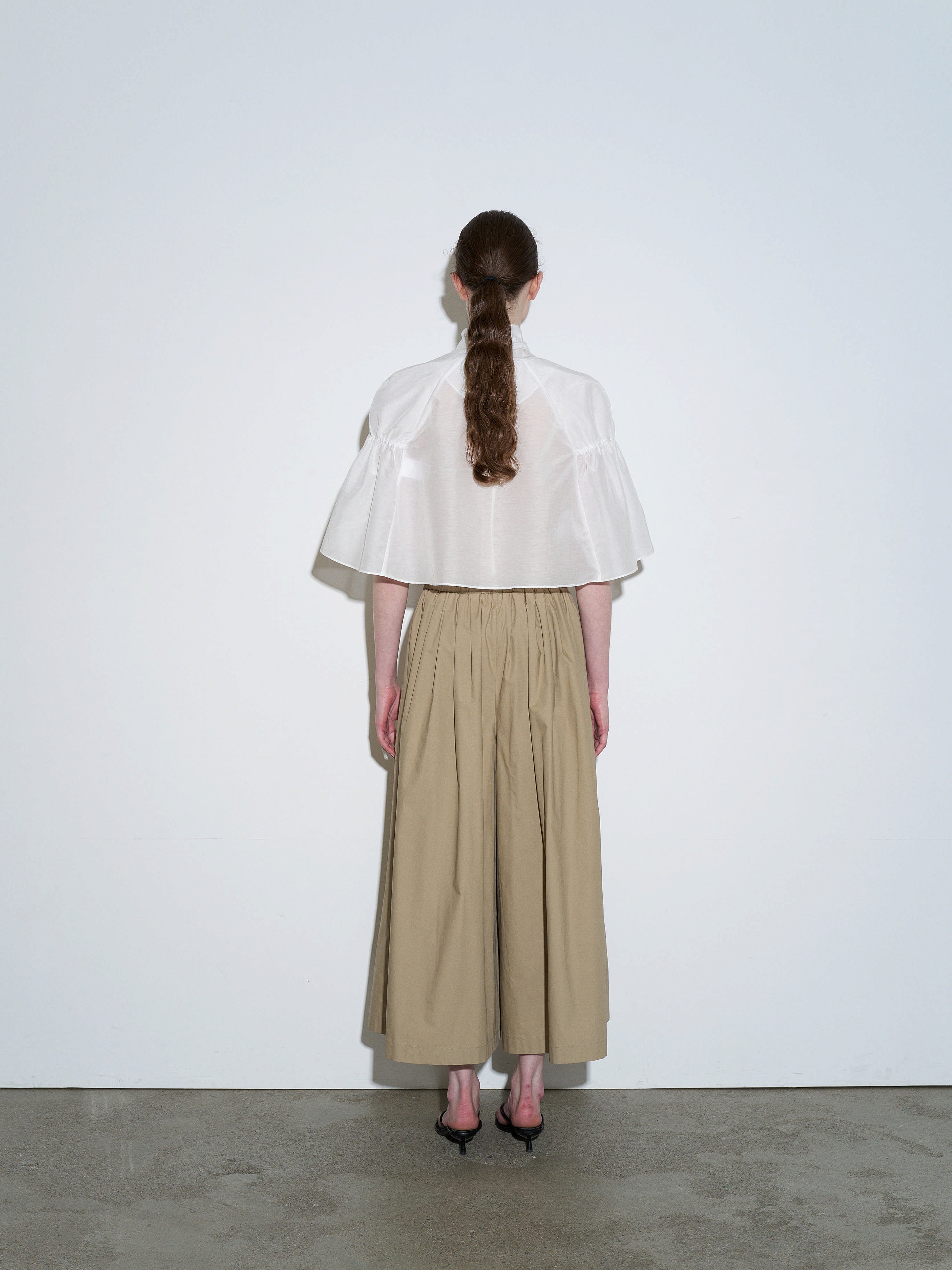 TheLoom Cotton Culotte Pants - Beige