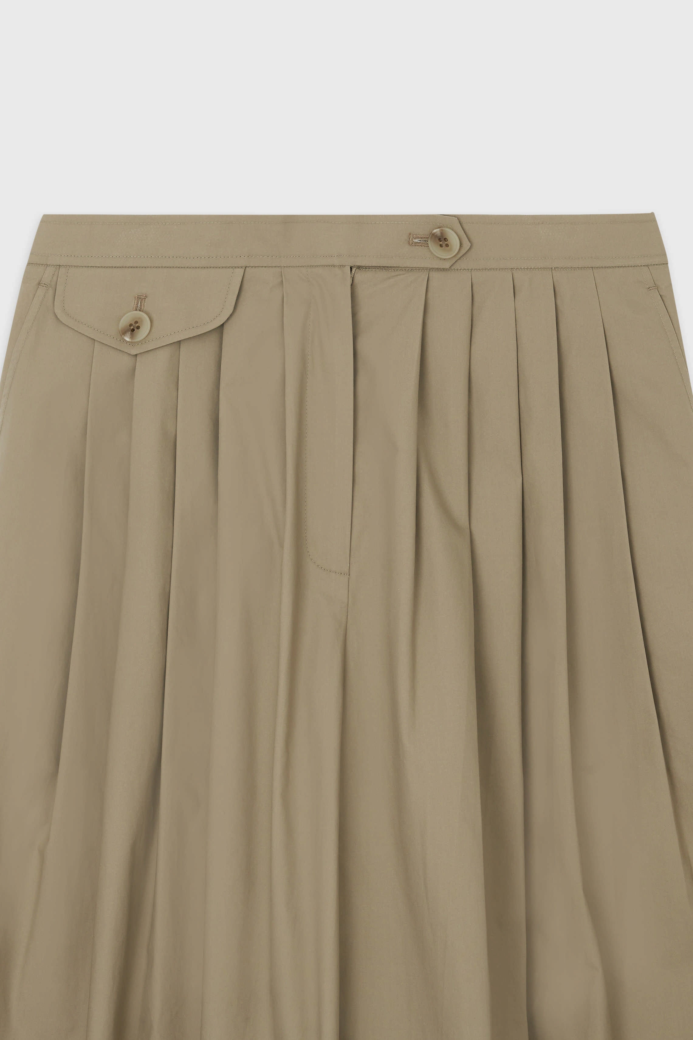 TheLoom Cotton Culotte Pants - Beige