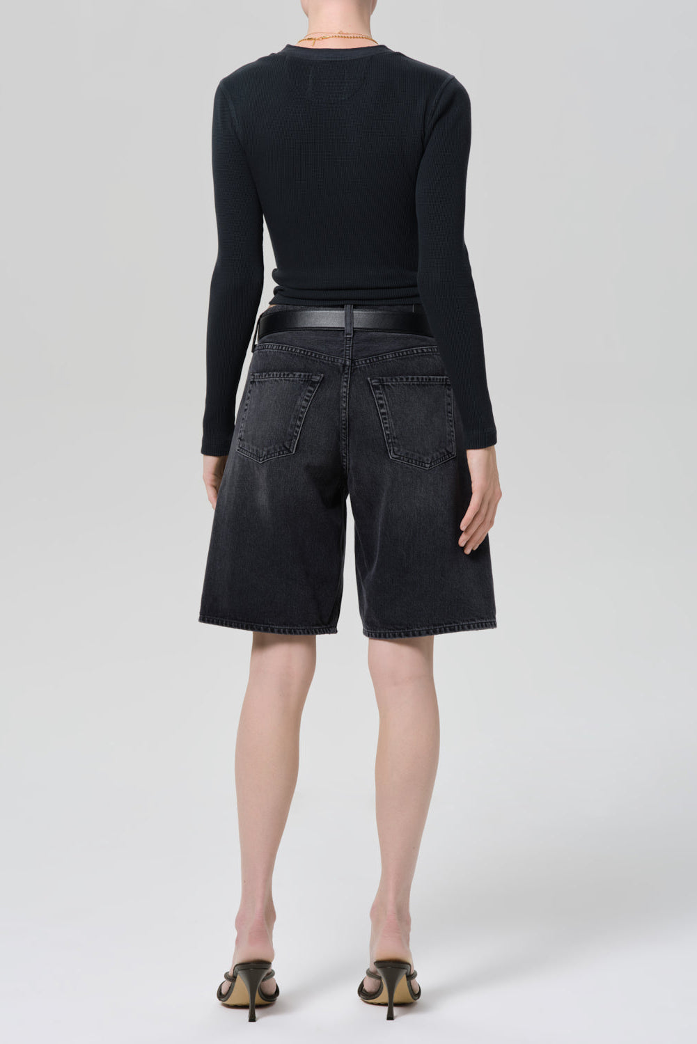 Citizens of Humanity Court Denim Short - Vintage Black
