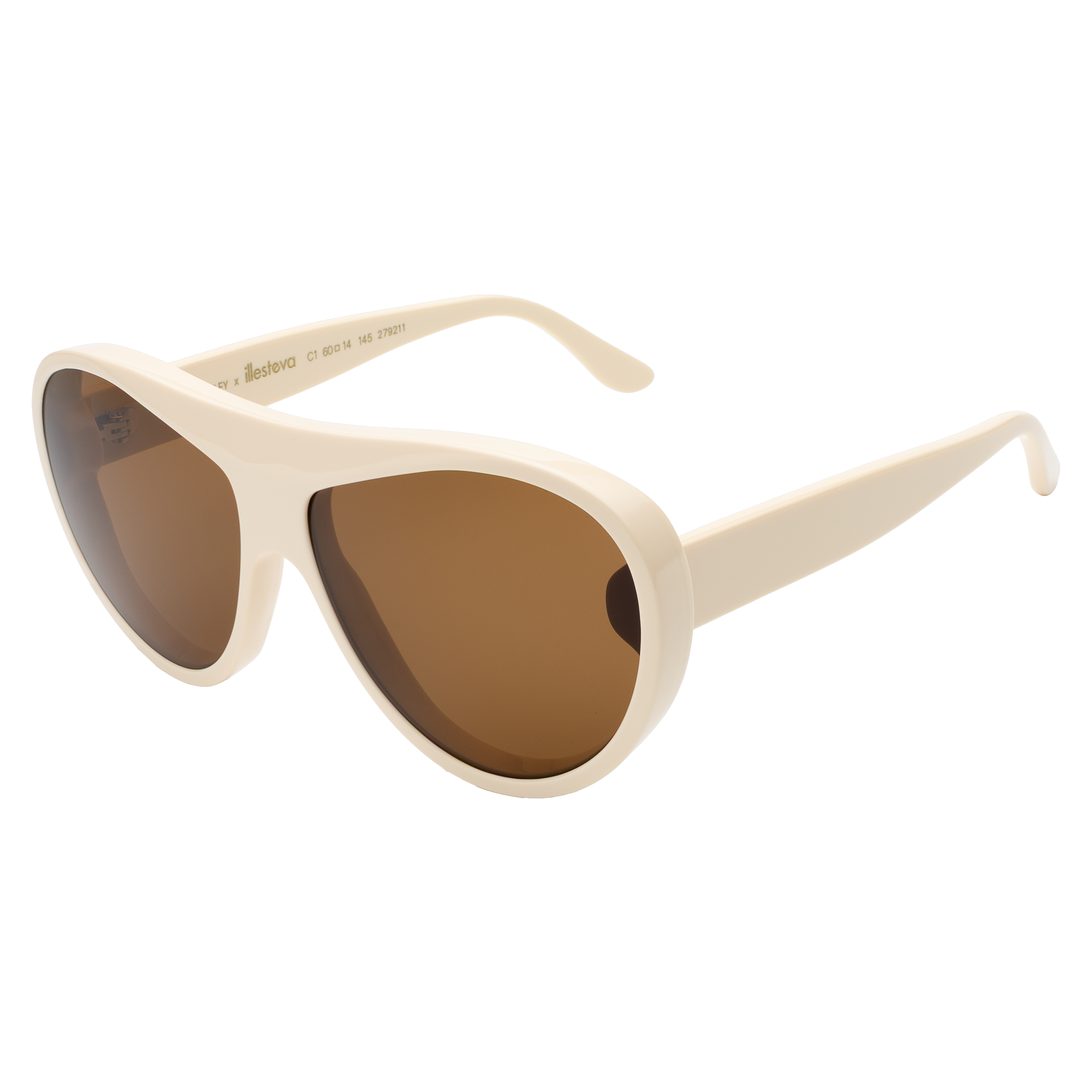 Cynthia Rowley x Illesteva Sunglasses - Cream