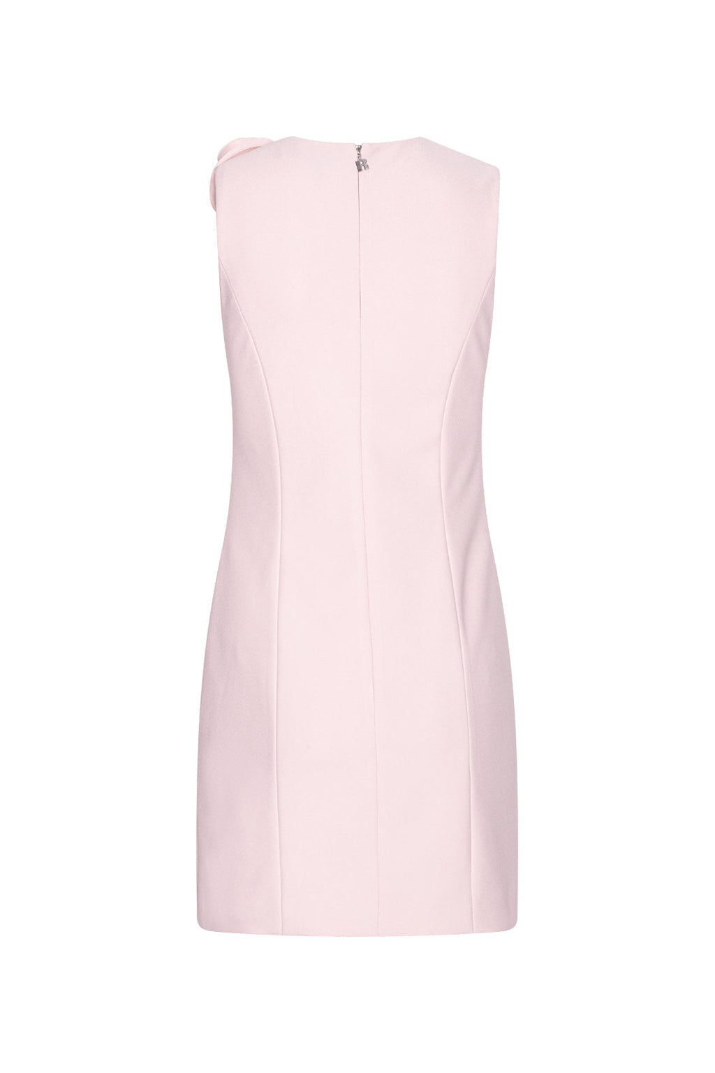 ROTATE Birger Christensen Crepe Mini Flower Dress - Cherry Blossom