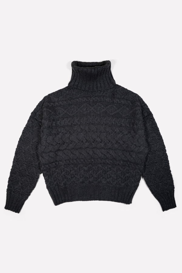 Gigi Knitwear Cable Sweater