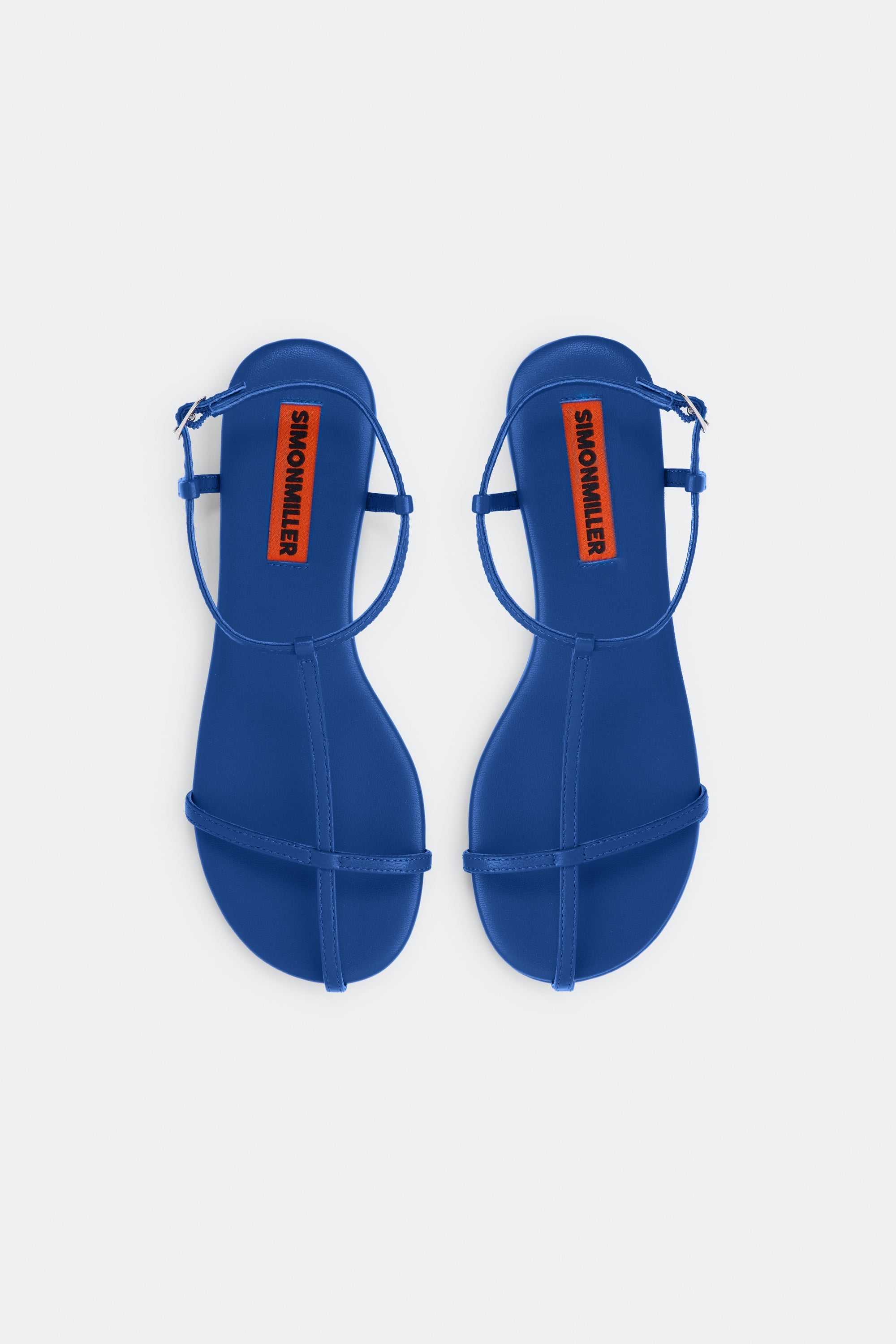Simon Miller Cage Flat Sandal - Blue