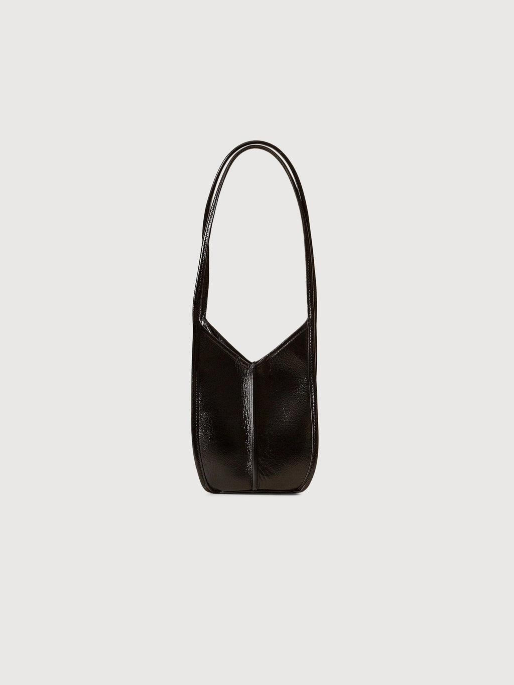 Hereu Calella Bucket Distressed Leather Bag - Black