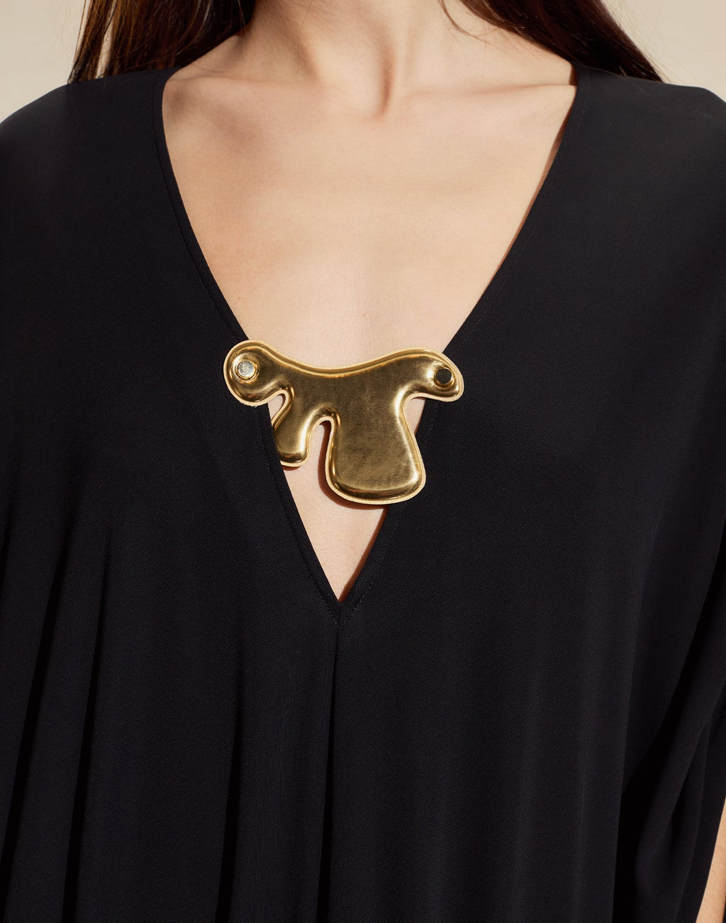 Cynthia Rowley Calypso Kaftan - Black