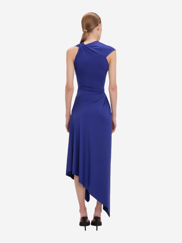 Victoria Beckham Cap Sleeve Midi Dress