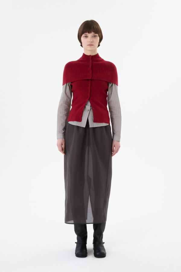 AMOMENTO Cape Top & Bandeau Set