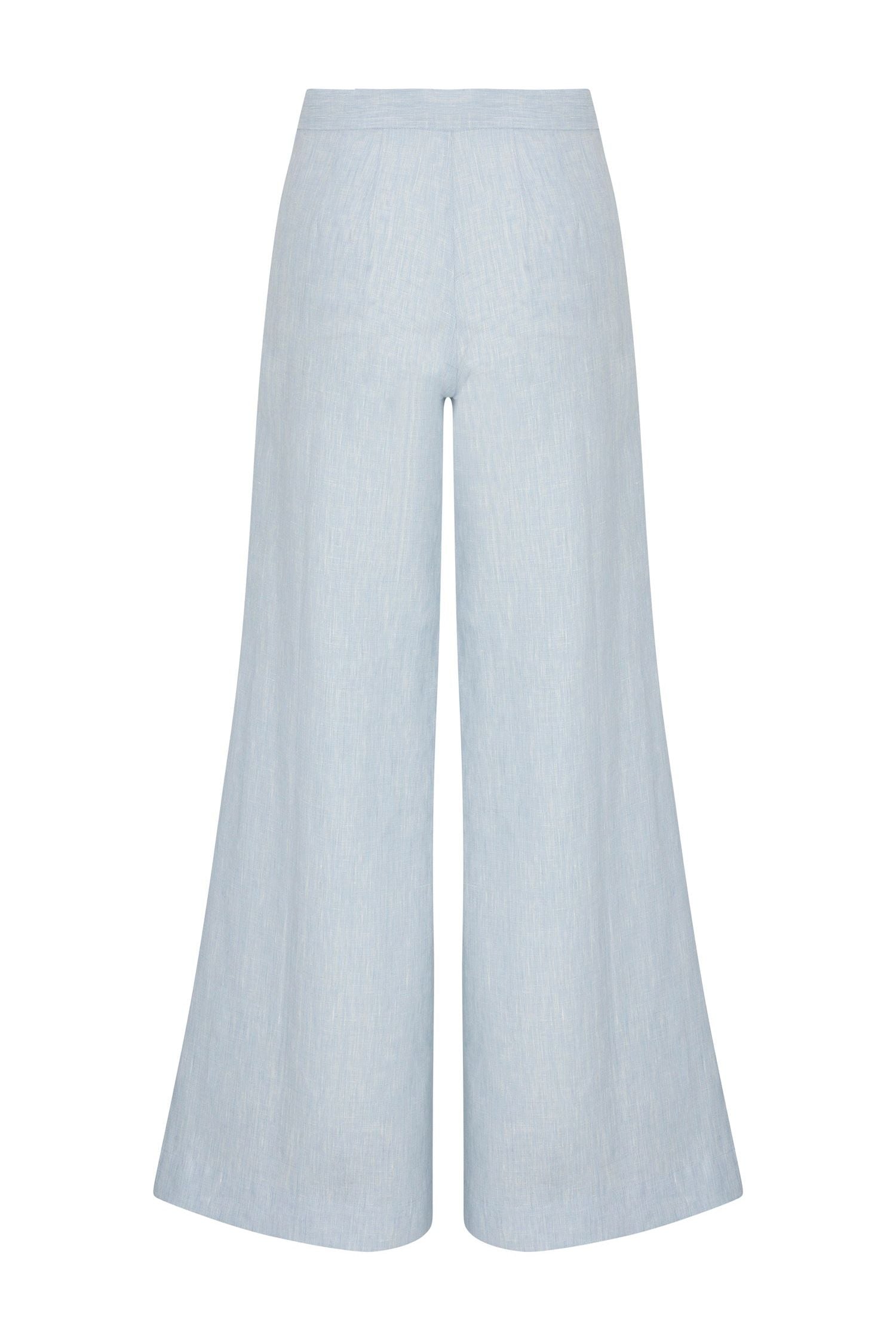 Hevron Capri Pant - Sky Melange