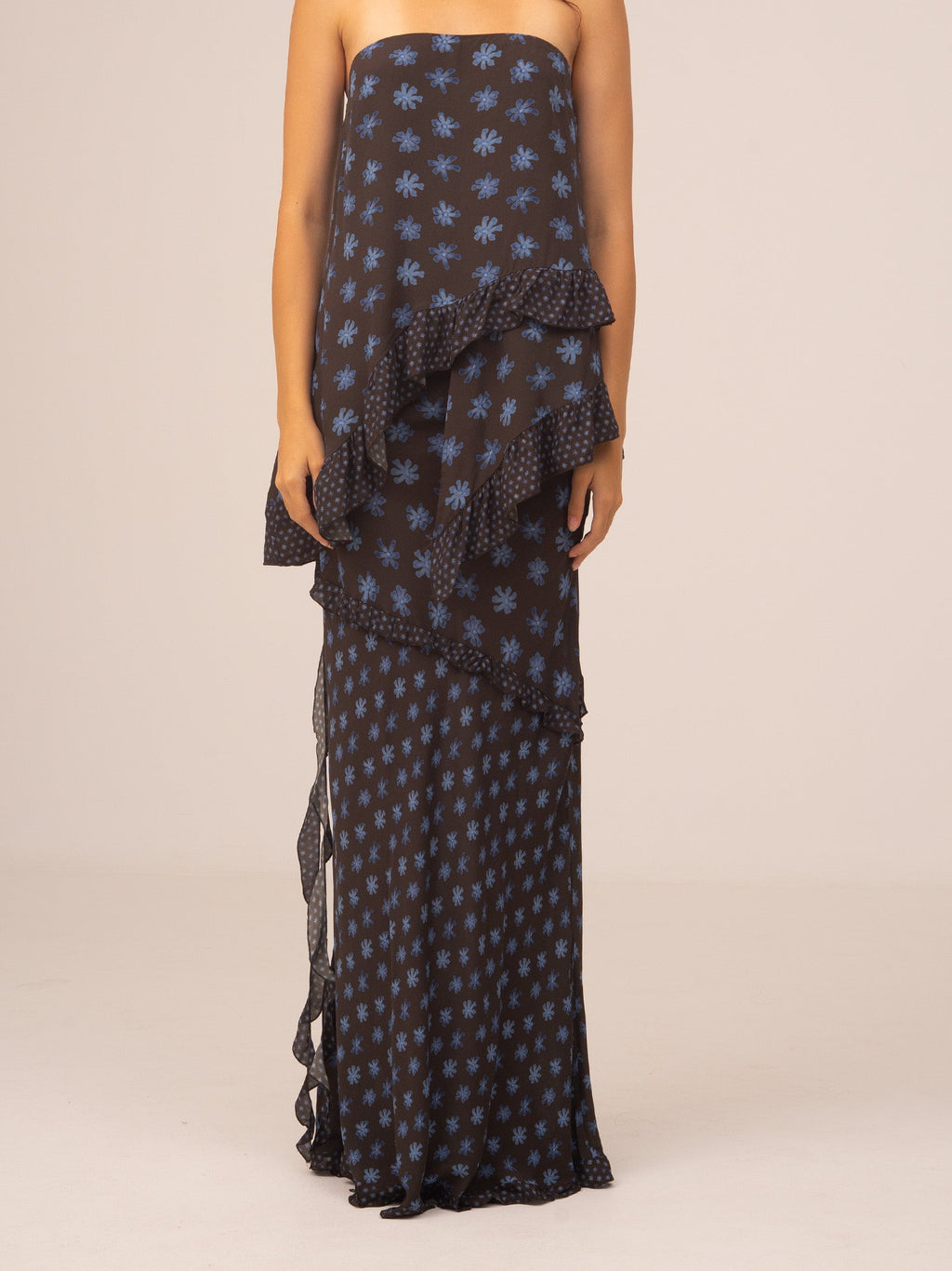 Carmen Says Palma Flower Print Ecstasy Skirt