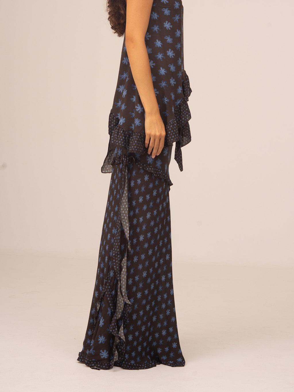 Carmen Says Palma Flower Print Ecstasy Skirt