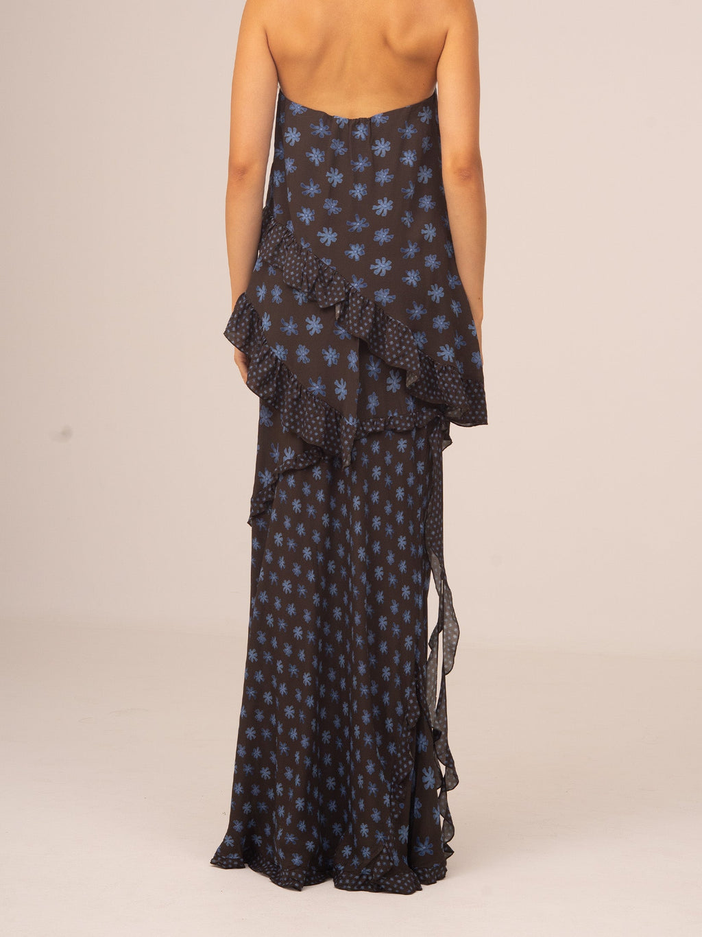 Carmen Says Palma Flower Print Ecstasy Skirt