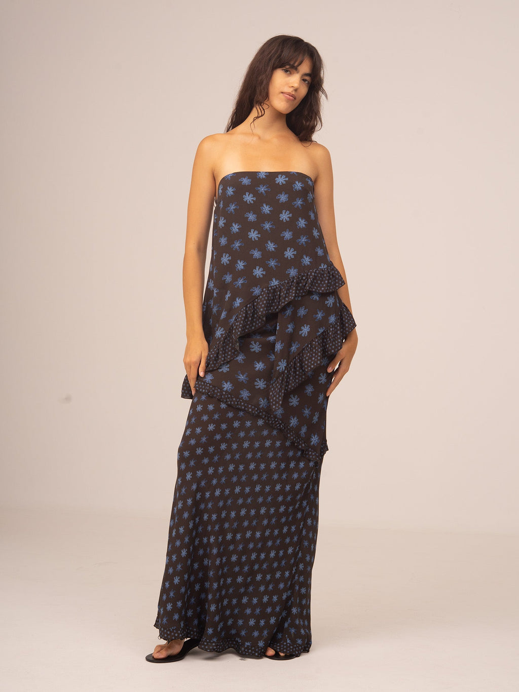 Carmen Says Palma Flower Print Ecstasy Skirt