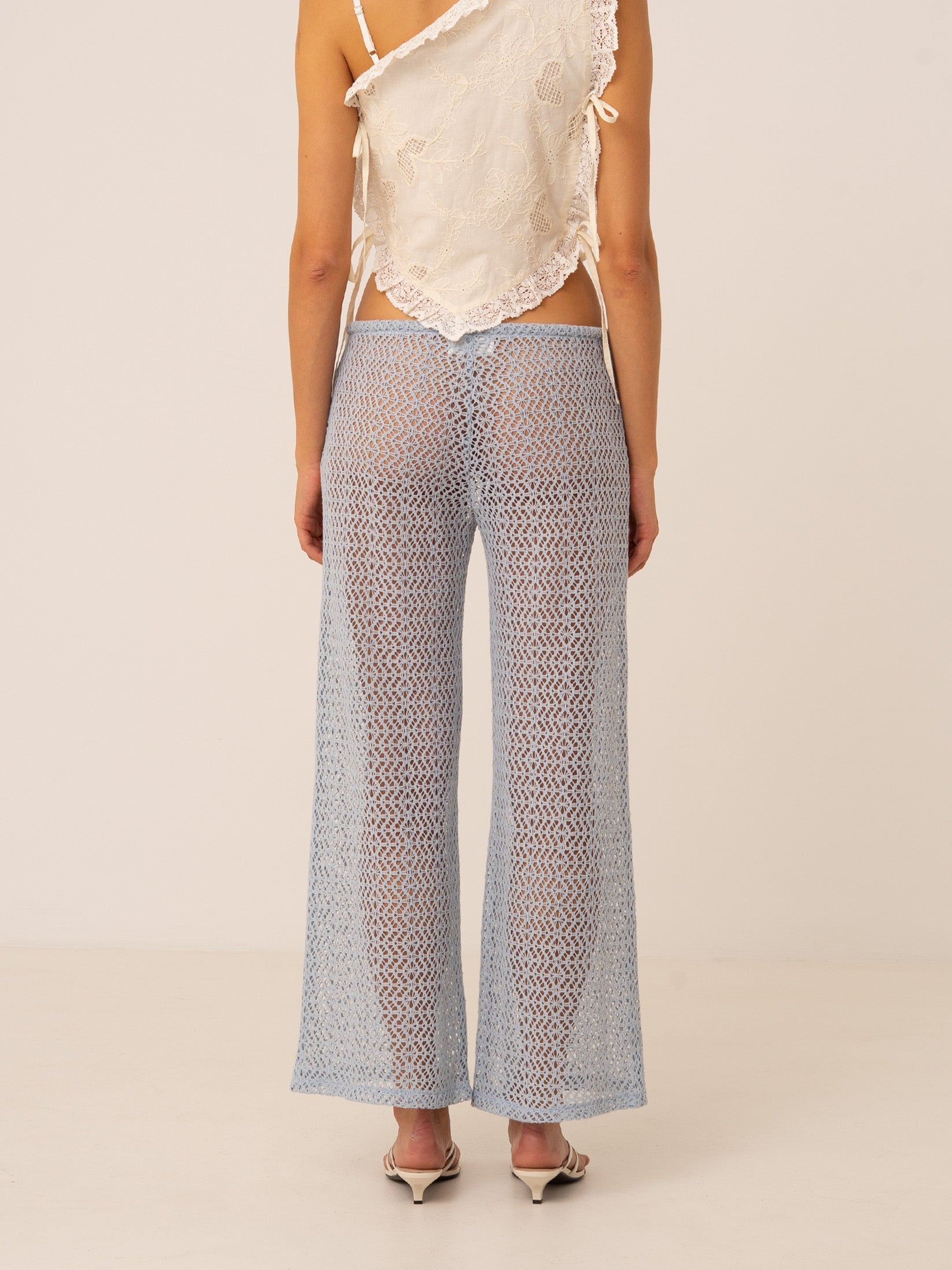 Carmen Says Tropic Beach Pants - Blue