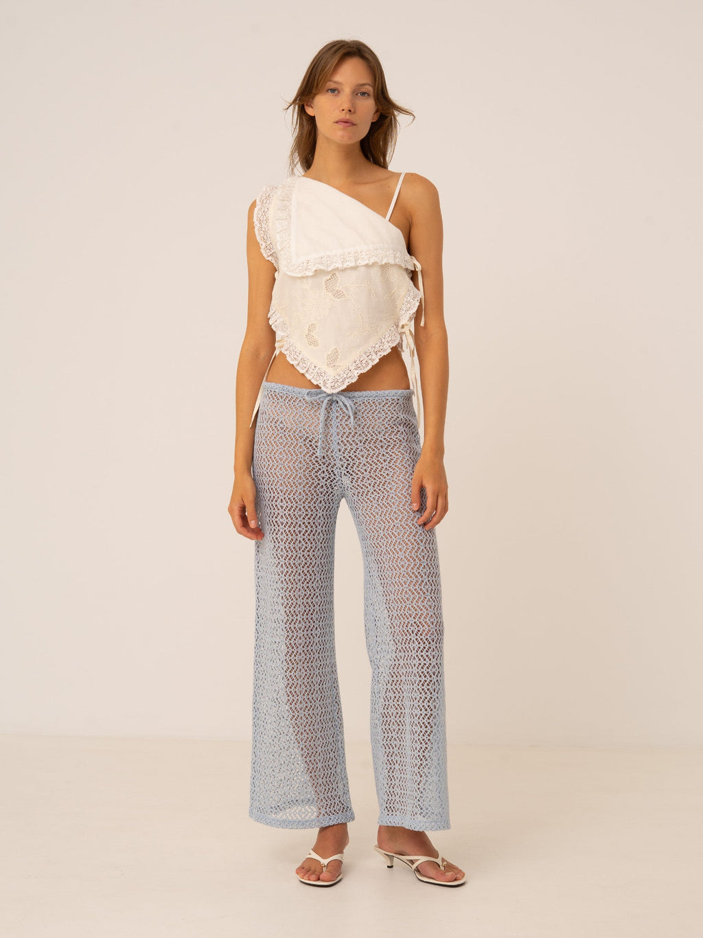 Carmen Says Tropic Beach Pants - Blue